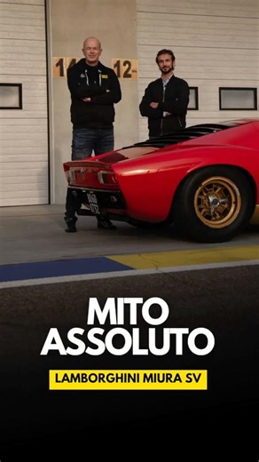 Un mito assoluto: la Miura SV di Ferruccio Lamborghini
