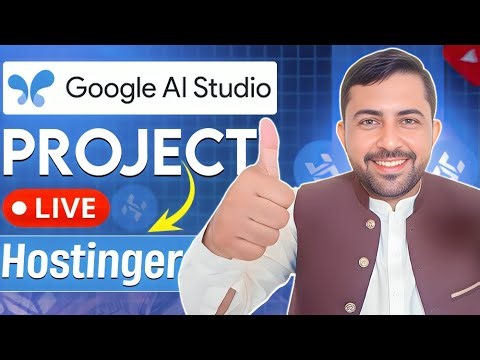 How to Deploy Google AI Studio Project on Hostinger | Step-by-Step Guide (2026)