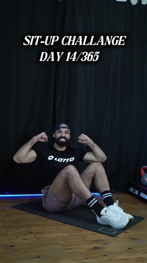 Daily Sit-Up Challenge for a Year