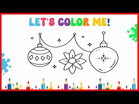 Kids Color Book | Fun Coloring Time for Kids 🎄✨ | #colourbook #kidscoloring #KidsChristmas