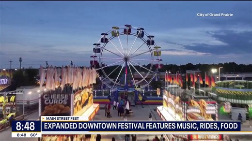 Grand Prairie's Main Street Fest expands with free concerts and carnival rides