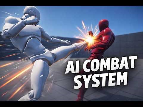 Fighting Game in Unreal Engine | AI Combat System (Part 4)#unrealengine #gamedev #indiedev