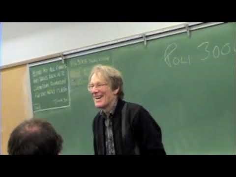 Warren Magnusson, Post Enlightenment Thought Lecture 1