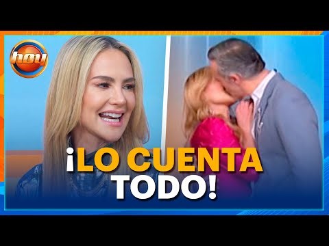Ximena Córdoba recuerda el BESO VIRAL con Carlos Arenas | Programa Hoy