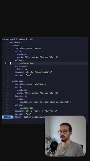O jeito certo de instalar dependências com Docker em um monorepo #monorepos #docker #software