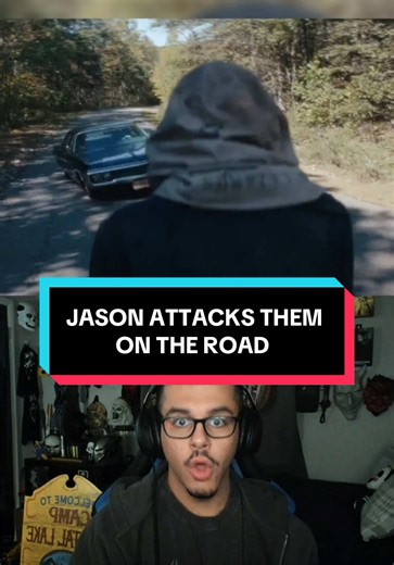 JASON VOORHEES ATTACKS THEM ON THE ROAD | Friday the 13th Crystal Lake Series‼️ @JasonUniverse13 @A24 @Peacock #jason #crystallake #fridaythe13th #horror #tiktokthrillermysterycontest (Crystal Lake, Crystal Lake Series, Crystal Lake Show, Crystal Lake TV Show, Crystal Lake Spoilers, Crystal Lake Explained, Crystal Lake Jason, Crystal Lake Jason Voorhees, Crystal Lake Pamela, Crystal Lake Pamela Voorhees, Jason, Jason Voorhees, Pamela, Pamela Voorhees, Friday, Friday The 13th, Slasher, Slashers, 
