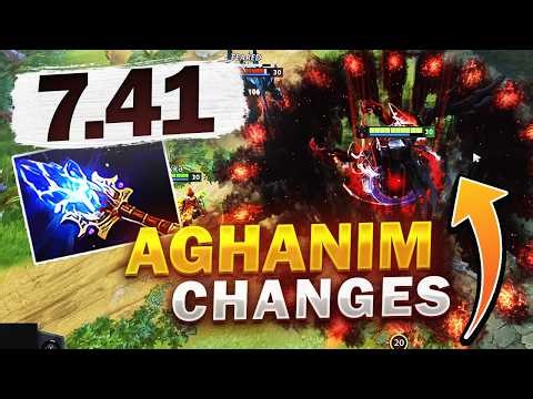 Dota 2 NEW 7.41 PATCH - ALL NEW AGHANIM'S SCEPTERS! (REWORKED + CHANGES)