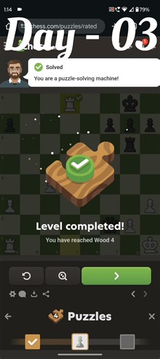 Learning Chess Day 3 ♟️ | Solve Before I Do! 🧠