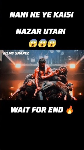 Nani Ne Ye Kaisi Nazar Utari 😱🔥 Paradise massFight Scene Wait for End?#shorts#ytshorts #viral