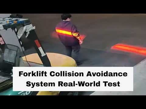 Forklift Collision Avoidance System Real-World Test