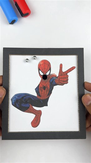 Spiderman Brand New Day Amazing Cardboard Pinball Machine Puzzle Game #spiderman #brandnewday