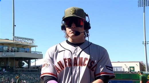 Harrison Bader talks his grand slam in Giants' win