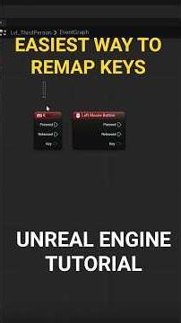 The Easiest Way to Remap Keys in Unreal Engine #UnrealEngine #GameDev #UE #IndieDev #FYP