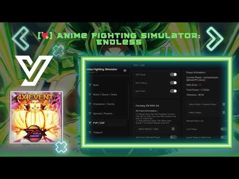BEST [🎁] Anime Fighting Simulator Script | Combo Skill+ 1 Shot Kurama + Many Features| FREE