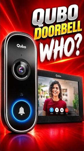 Qubo InstaView 2K Video Doorbell + Home Tab | Smart Home Setup