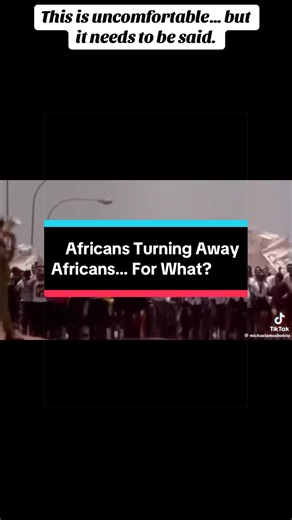There was a time Africa stood together. During Apartheid, countries across the continent didn’t ask “where are you from?” before offering support… they understood that injustice anywhere affects all of us. So how did we get here? A pregnant woman being turned away,school kids being denied education,people losing their lives… not because there’s no help, but because they are seen as “other.” We keep saying “that was the past”… but the same divide-and-rule mindset is still playing out only now, we