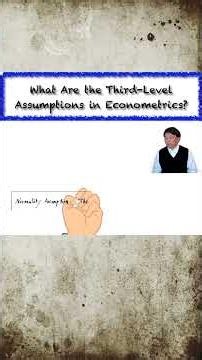 #Econometrics #Assumptions #CLM #ThirdLevel #OLS