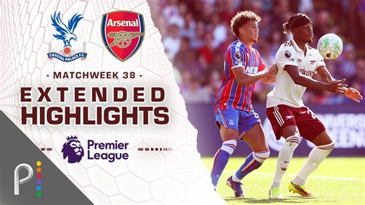Crystal Palace v. Arsenal | PREMIER LEAGUE HIGHLIGHTS | 5/24/2026 | NBC Sports