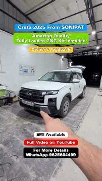 लोग इतनी दूर से आते हैं CNG लगवाने / Creta on CNG