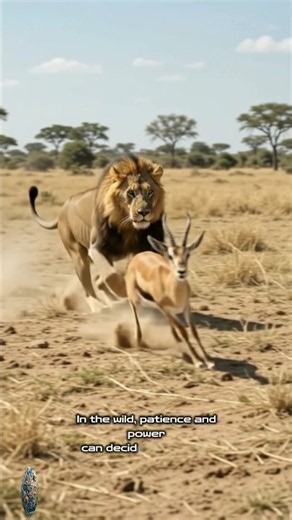 African Lion’s Deadly Hunt 🦁 | The Chase Begins! #Shorts: #AfricanLion #LionHunting #Wildlife