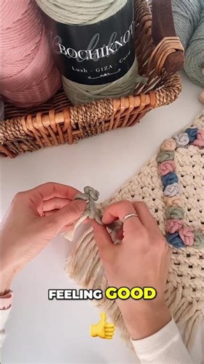 Turn a Simple Rose Knot Into an Eye-Catching Macramé Wall Hanging