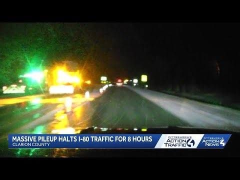 I-80 Reopens after hours-long closure in Clarion County due to multi-vehicle crash