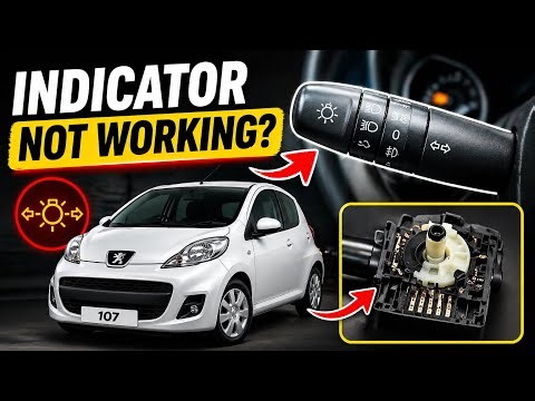 Peugeot 107 Indicator Not Working Fix | Indicator Stalk Fault Diagnosis & Repair