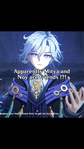 Noy and Mitya are FRIENDS !? 😭🙌🏻 #genshinimpact #snezhnaya #genshin #shorts