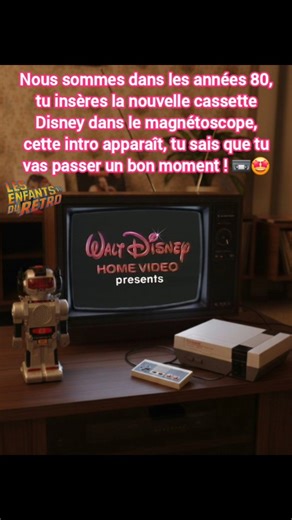 Les enfants du retro on Instagram: "L'intro "Walt Disney Home Video", toute une époque 📼😍✨️ #disney #80s #annees80 #vhs #nostalgie"
