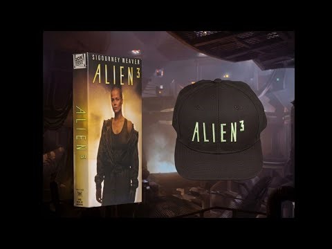 Alien 3 VHS video store promo commercial 1992, free cap promo “The bitch is back” #alien3