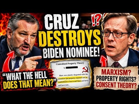 Senator Cruz STUNS Biden Judge Nominee With Brutal Questions on Marxism & Property Rights