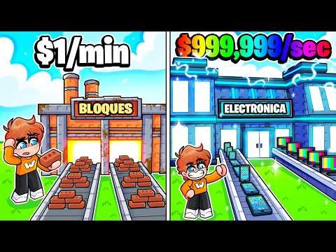 ABRÍ LA FABRICA MÁS CARA en ROBLOX…