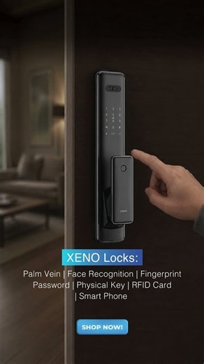 One Smart Lock, Seven Unlocking Methods | XENO Singapore #shorts