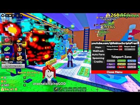 BEST Roblox Script Escape Tsunami For Brainrots Mobile & PC