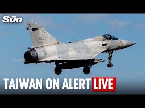 LIVE: Taiwan scrambles fighter jets as China launches major live-fire drills