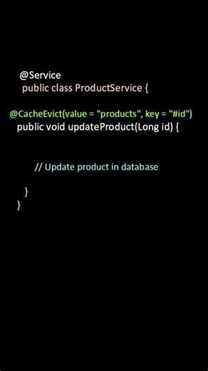 @CacheEvict 🔥 Spring Boot Interview Question | Remove Stale Cache
