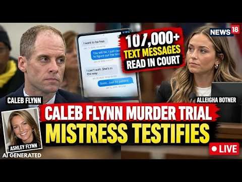 Caleb Flynn Murder Trial LIVE: ‘I Want To Kill Her’ Texts Read In Court | Shocking Details | N18G