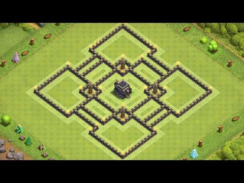 Most Popular (2013-2026) TH9 Meta Base! Anti-Everything Layout #clashofclans 