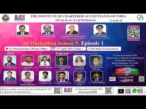 AI Hackathon Season 5 Episode 1: Live Demonstration on AI use cases