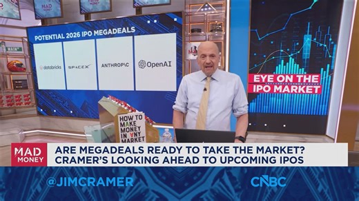 Jim Cramer looks ahead to the prospective 2026 IPOs