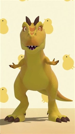 🟡 Pop the Yellow Balloon with Carnotaurus, Carter! #learncolors