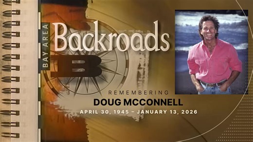 Doug McConnell, the long-time host of KRON4 News’ 'Bay Area Backroads,' has died. To honor Doug's work and legacy at KRON4, we’ve made the 'Bay Area Backroads' archive available on‑demand through the free KRON4 Smart TV App: https://www.kron4.com/news/bay-area/how-to-stream-kron4-news-on-kron4/ | KRON 4 News