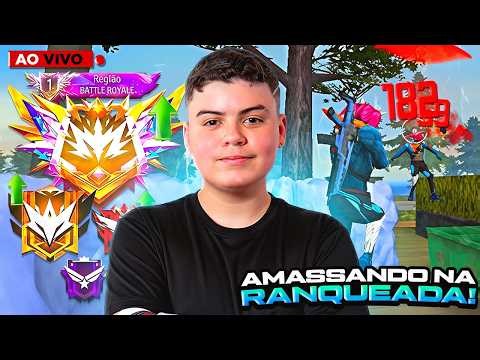 🔴 LIVE! - JOGANDO RANKEADA NA NOVA ATT - SEQUENCIA DE BOOYAH HOJE - PHZIN7 LIVE ON FREE FIRE 🔴