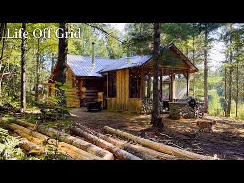 Bone Marrow, Street Corn, Cornbread | Off-Grid Cooking in the Cabin | Preparing for a Bowhunt