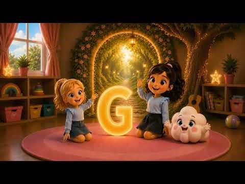 The Letter G Adventure! 🦒 Learn ABC with Fluffy & Friends