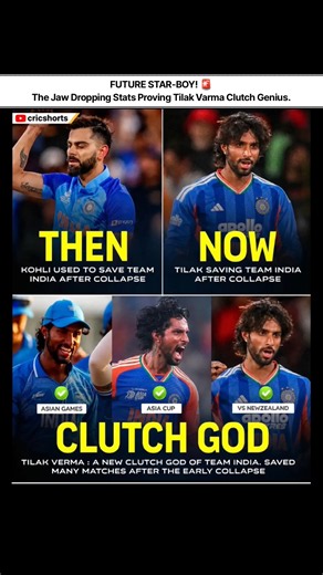 Tilak Varma T20 Run Chase Record For India! 🇮🇳 #tilakvarma #runchase #t20records #indvsnz
