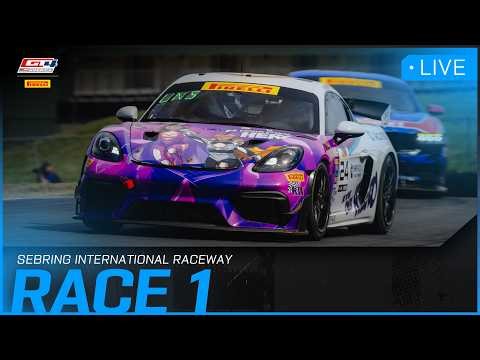 LIVE | Race 1 | Sebring International Raceway | Pirelli GT4 America 2026