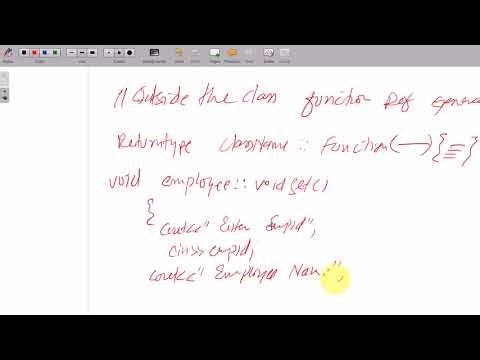 Employee Function Inside outside defination with highest salary calculation|OOPs|Lecture-