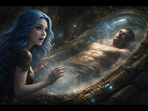 The Alien Woman Was Stunned When She Discovered a Naked Human Man Asleep