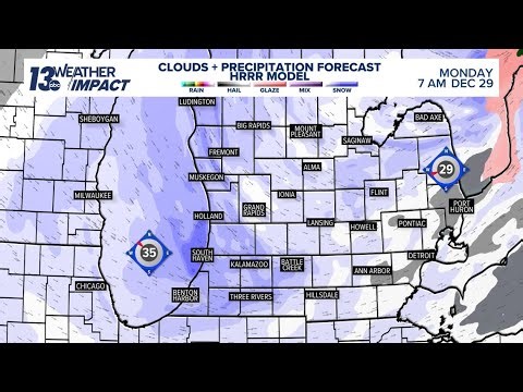 LIVE RADAR | Tracking a Winter Storm across West MI